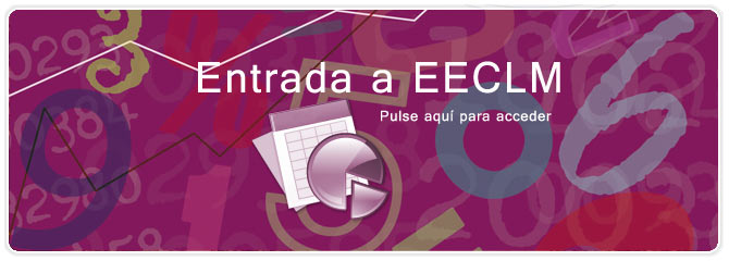 Estadística Educativa de Castilla-La Mancha. Pulse para acceder